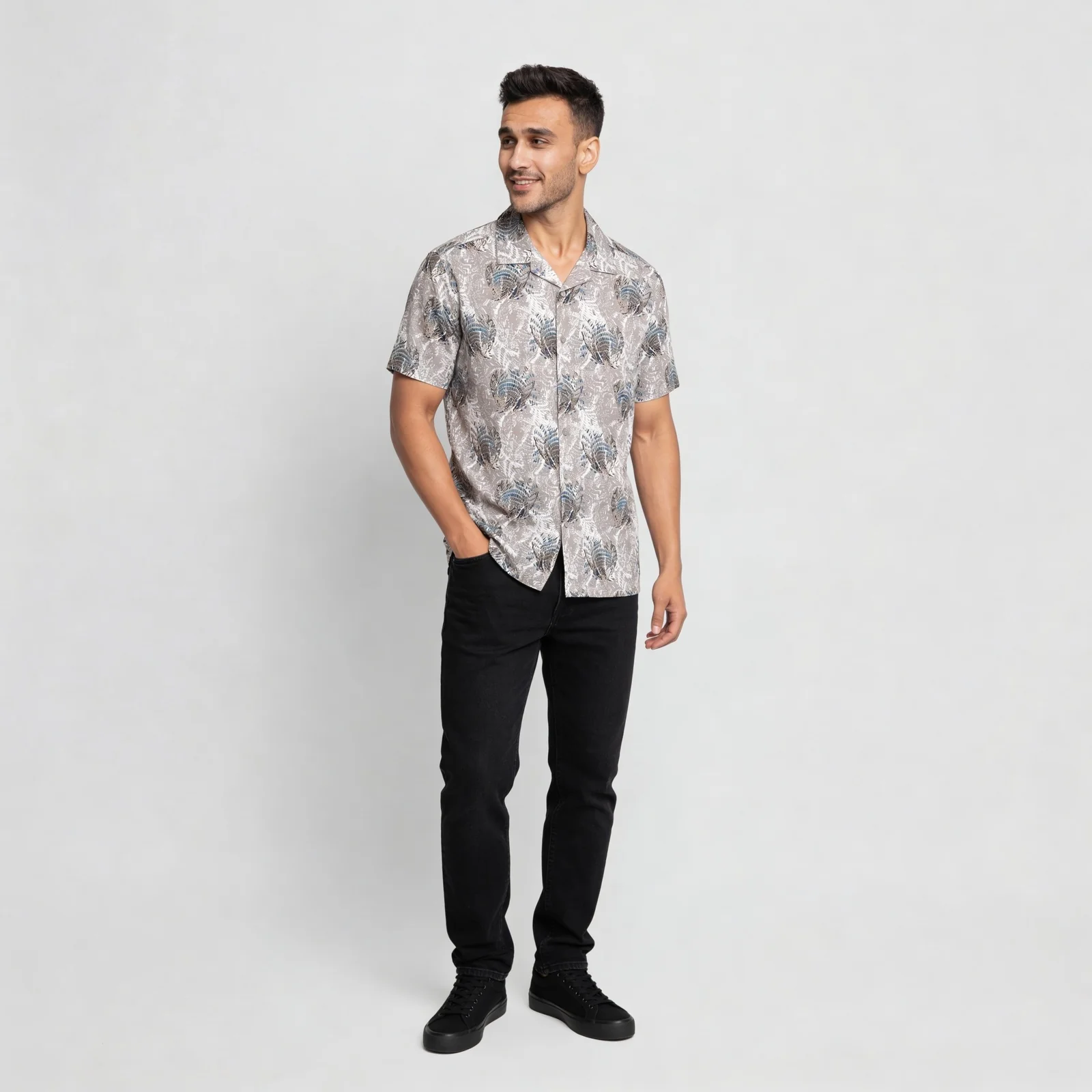 Printed Cuban Shirt
