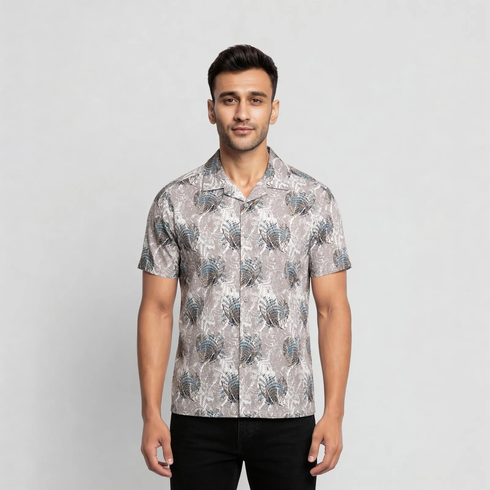 Printed Cuban Shirt - Image 2