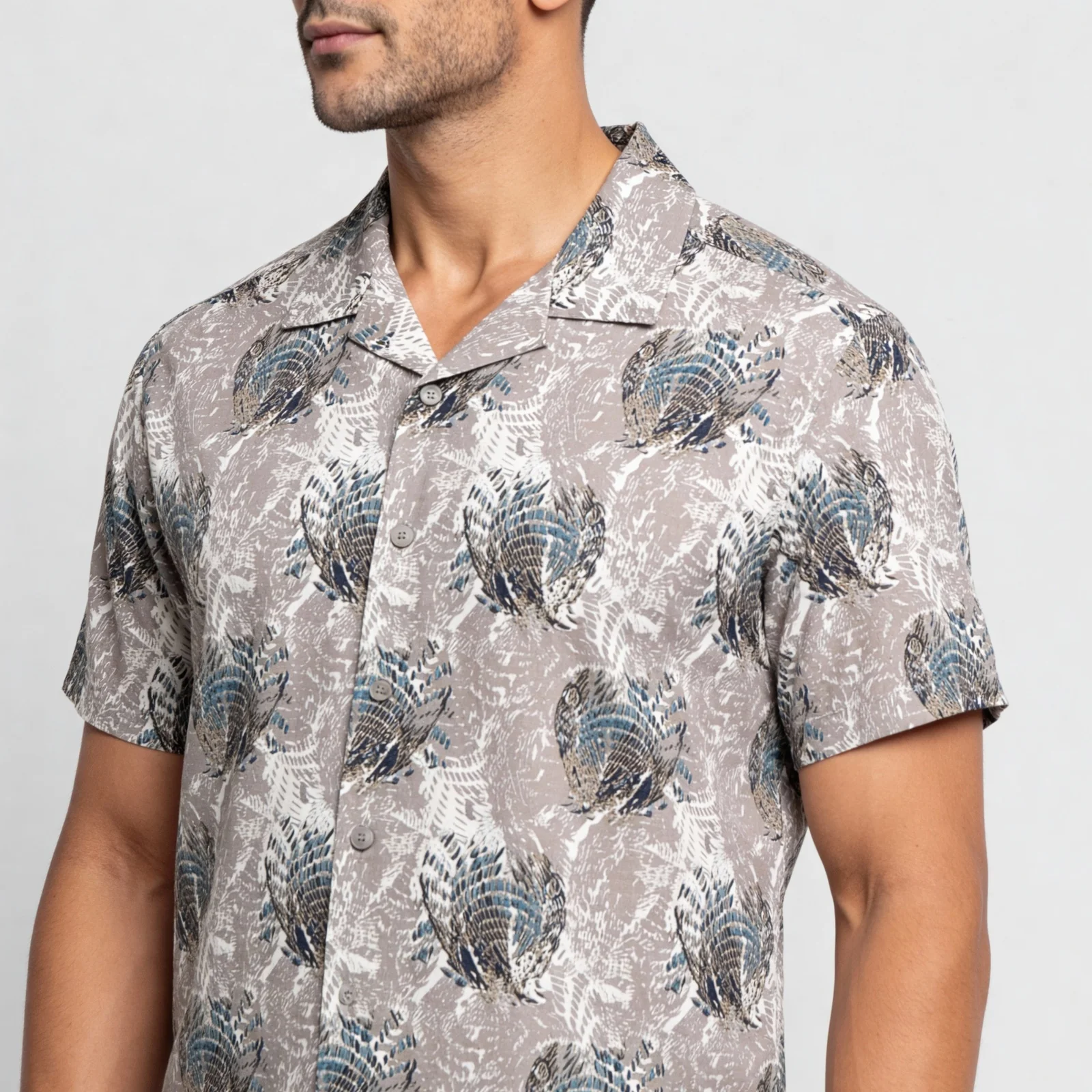 Printed Cuban Shirt - Image 4
