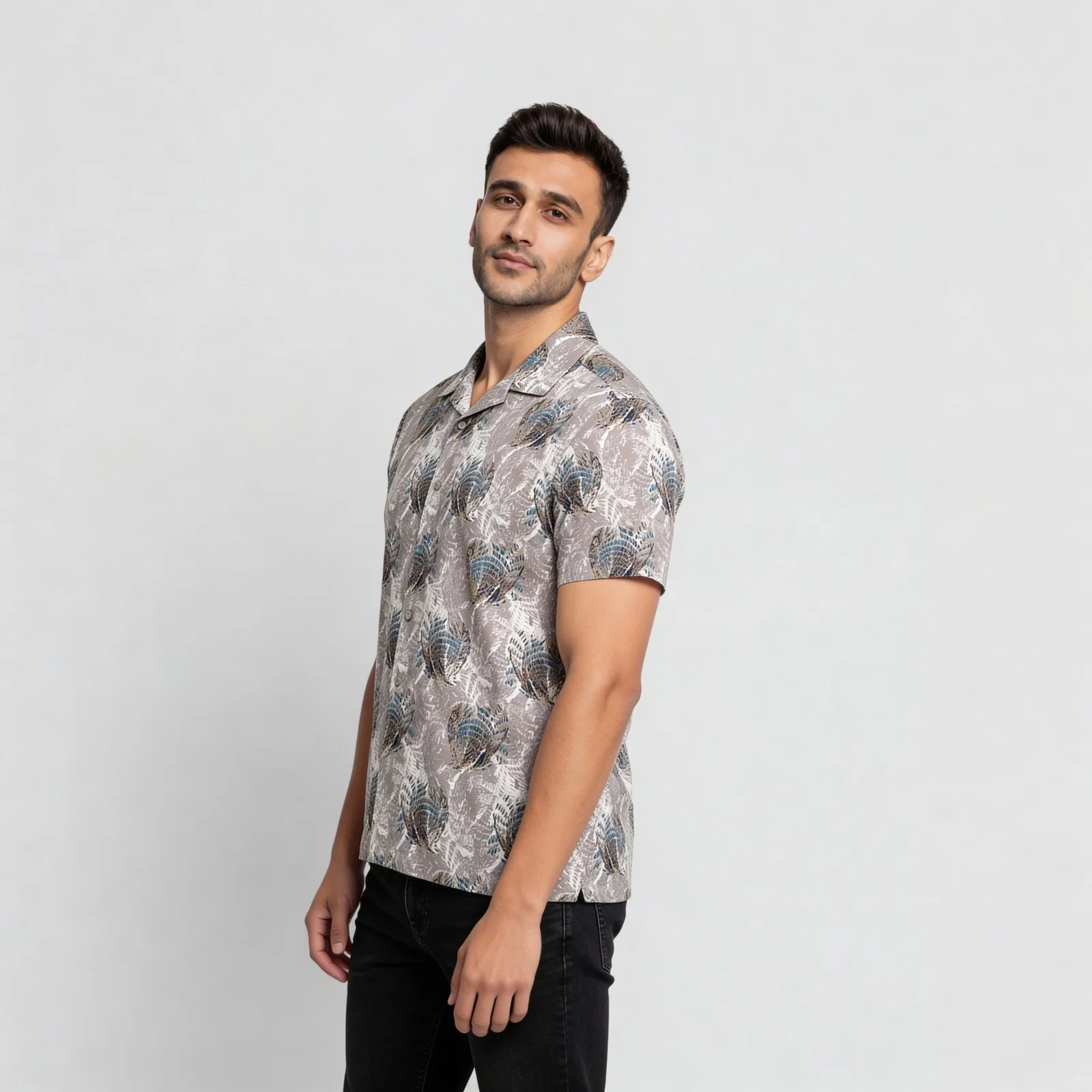 Printed Cuban Shirt - Image 5