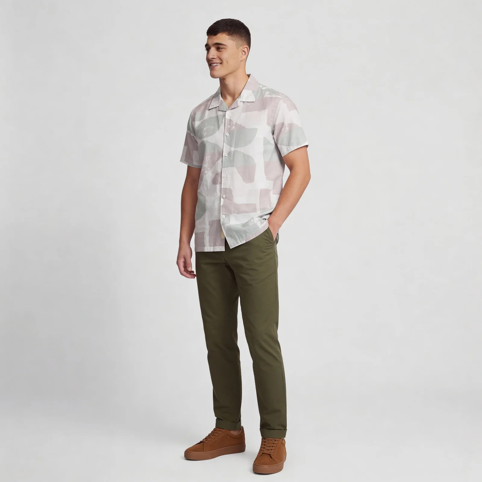 Printed Cuban Shirt