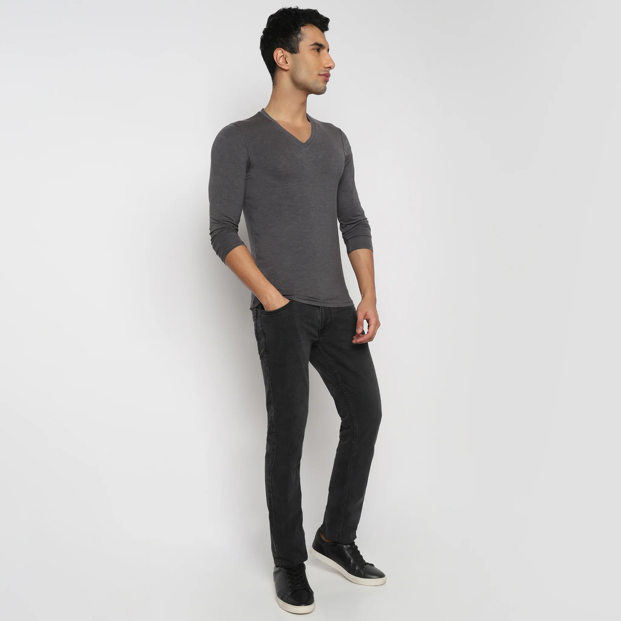 Heat-X HX-600 Full Sleeve Thermal Unisex T-Shirt – Warm and Best for Cold Conditions