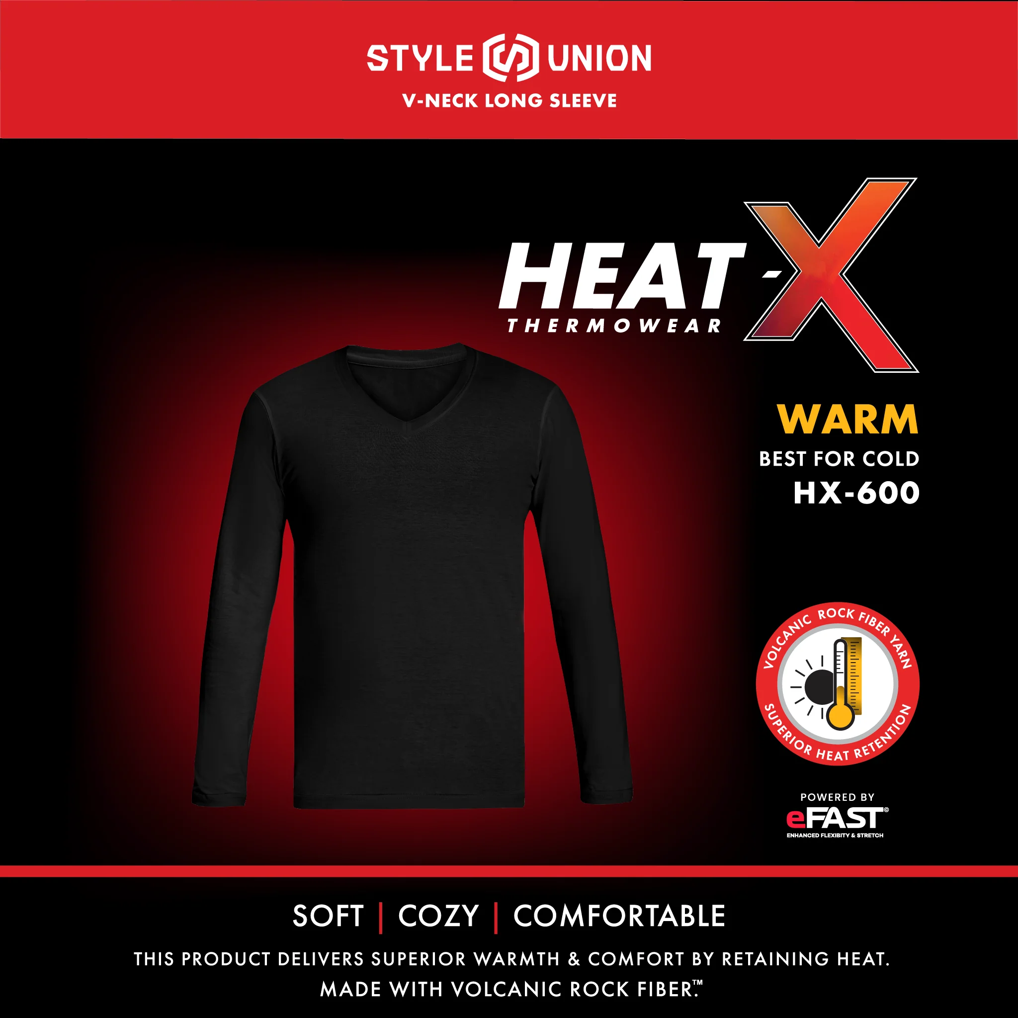 Heat-X HX-600 Full Sleeve Thermal Unisex T-Shirt – Warm and Best for Cold Conditions - Image 9