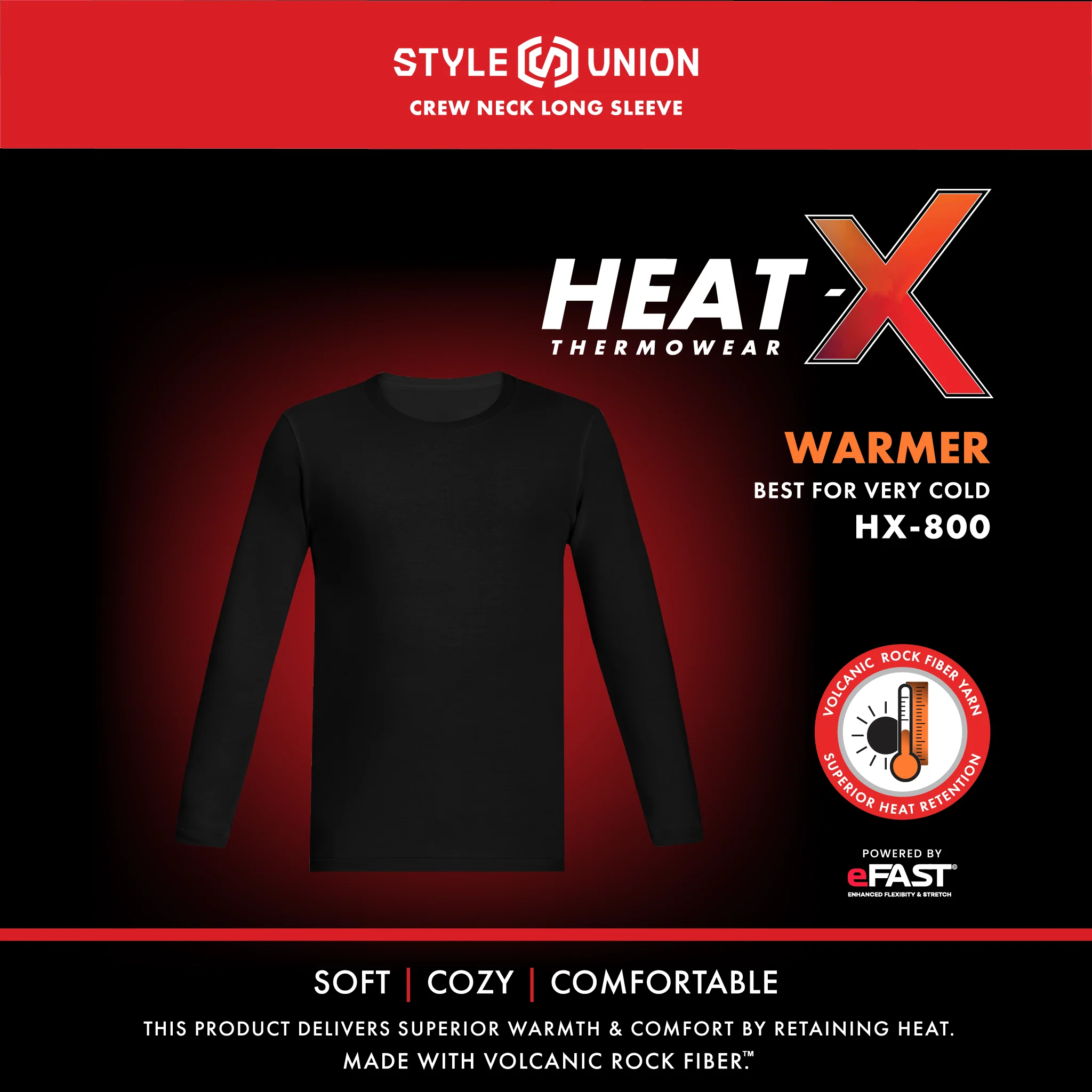 Heat-X HX-800 Full Sleeve Thermal Unisex T-Shirt – Warmer and Best for Very Cold Conditions - Image 9