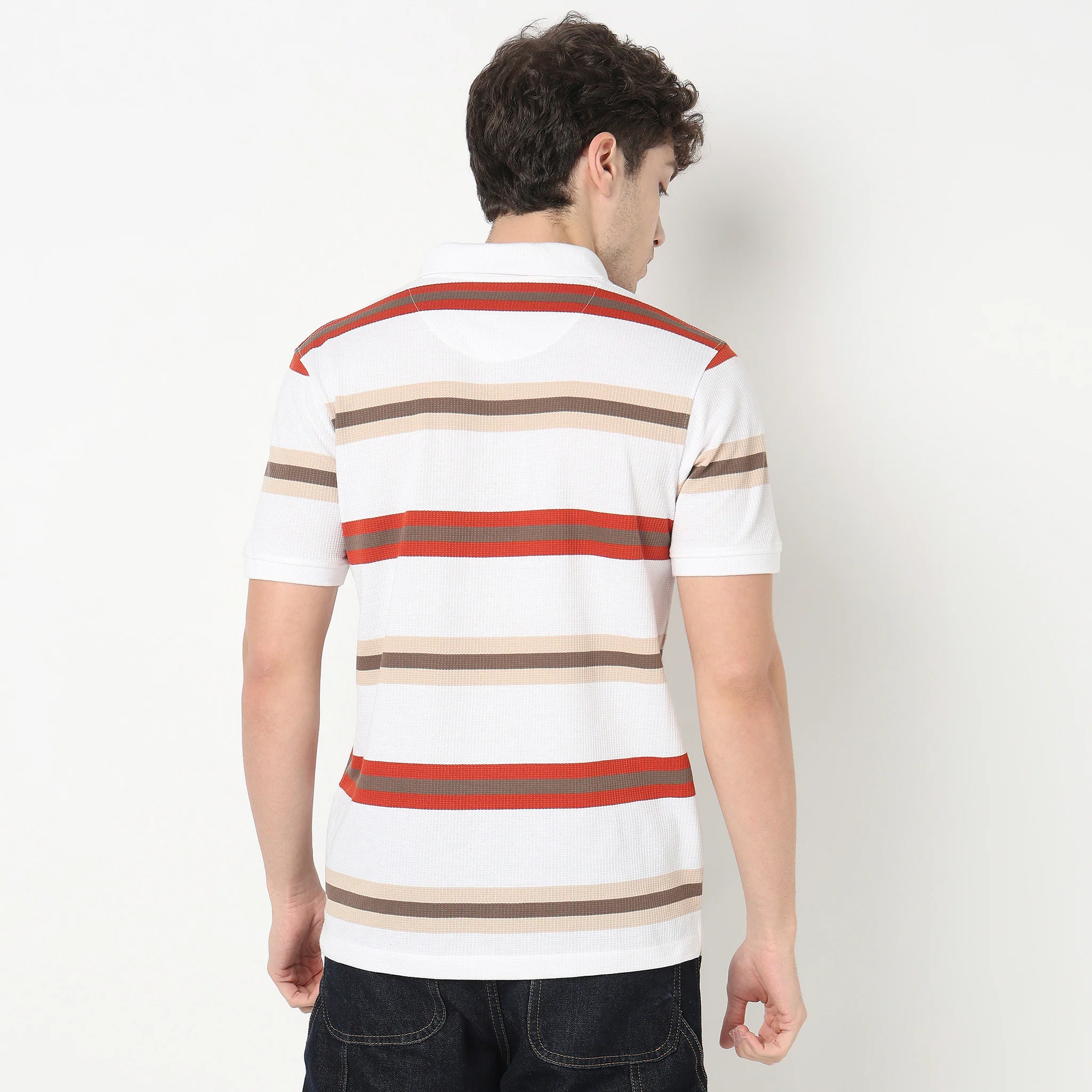 Weekend Polo Striped T Shirt - Image 3