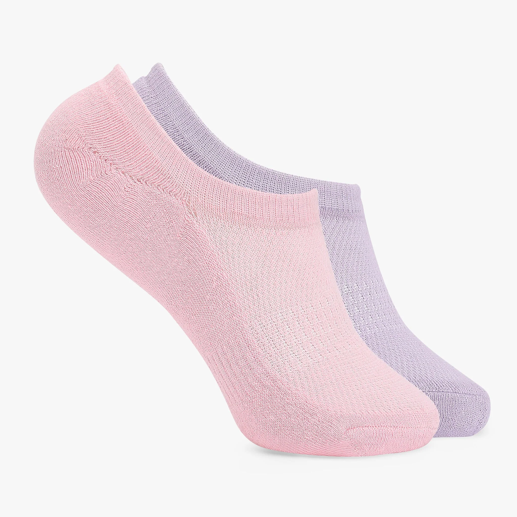 Women Cotton Solid Socks (Pack of 2)