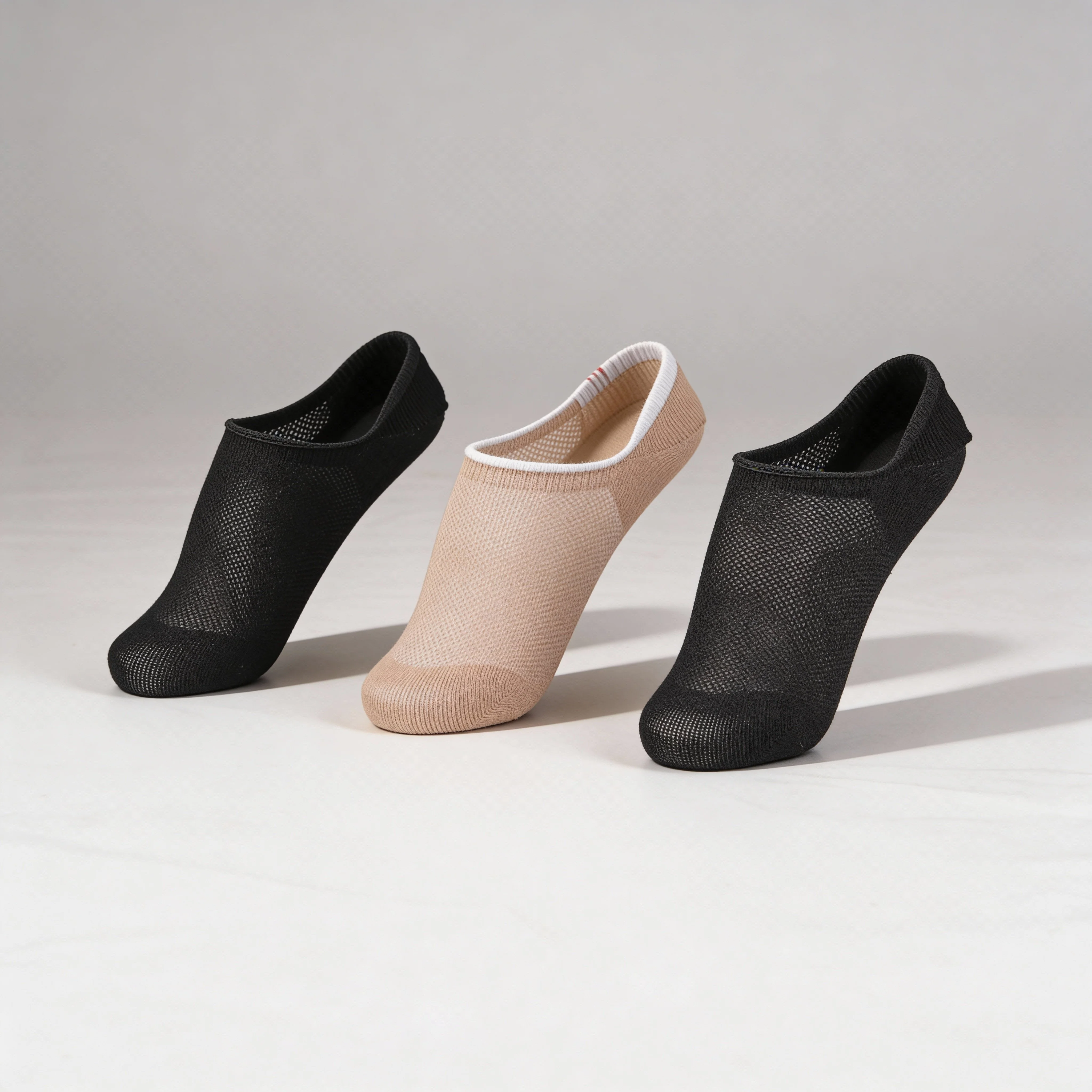 Women Cotton Solid Socks - Pack of 3