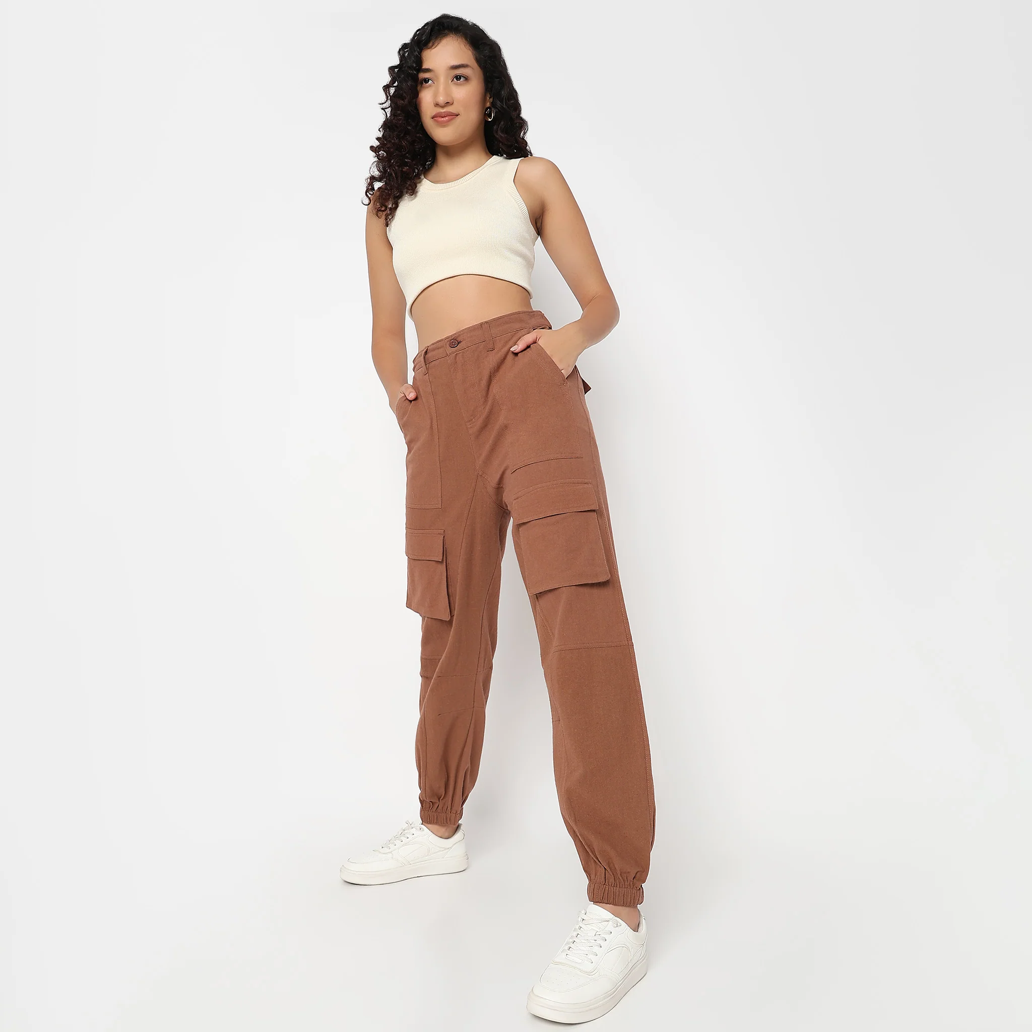 Betty Fashion Pants With Patch Pockets - Image 11
