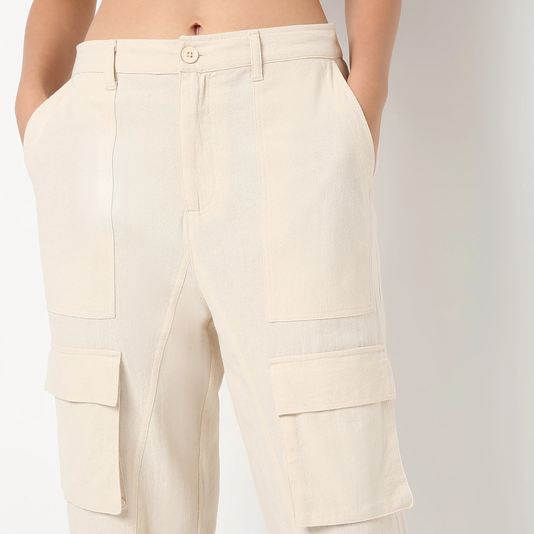 Betty Fashion Pants With Patch Pockets - Image 4