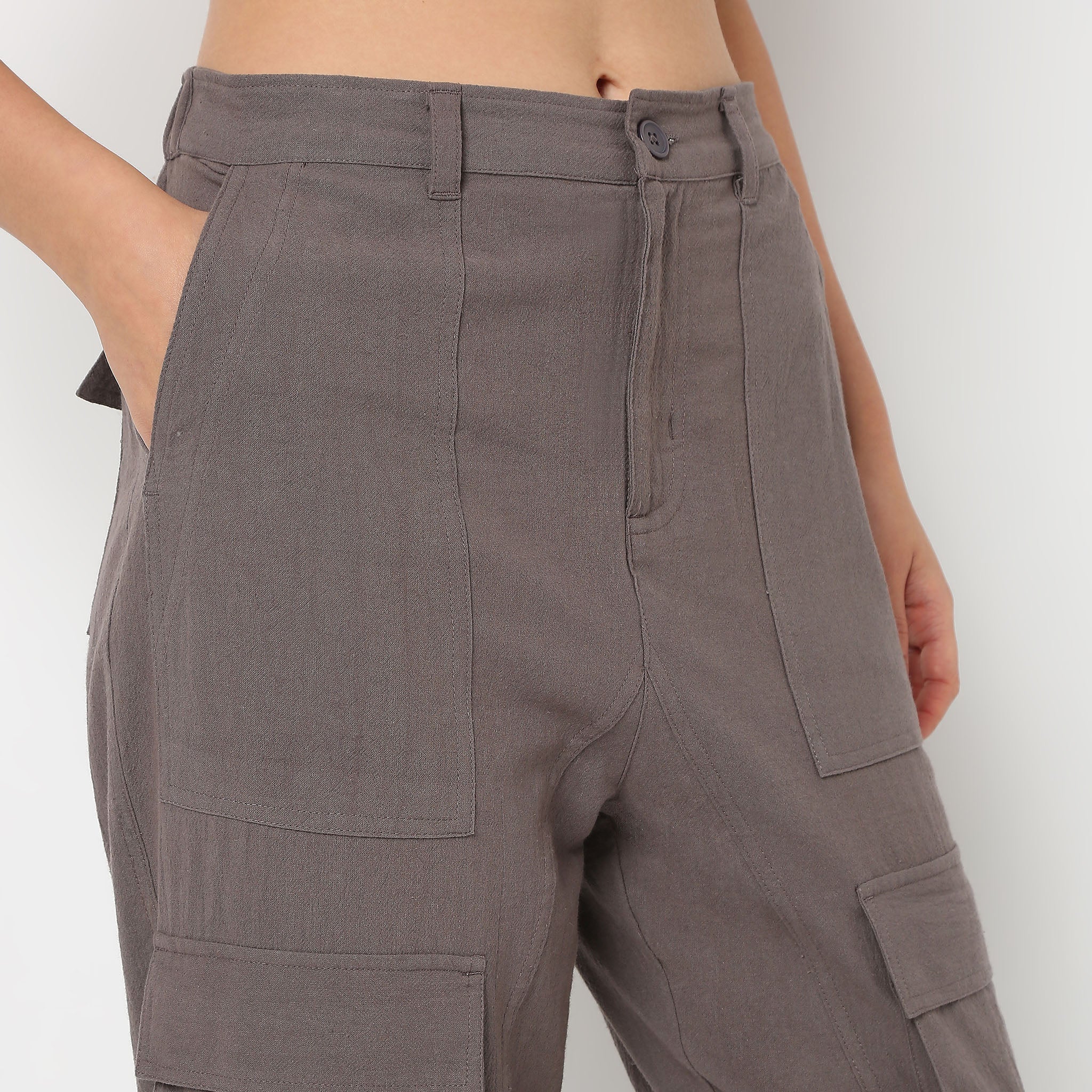 Betty Fashion Pants With Patch Pockets - Image 9