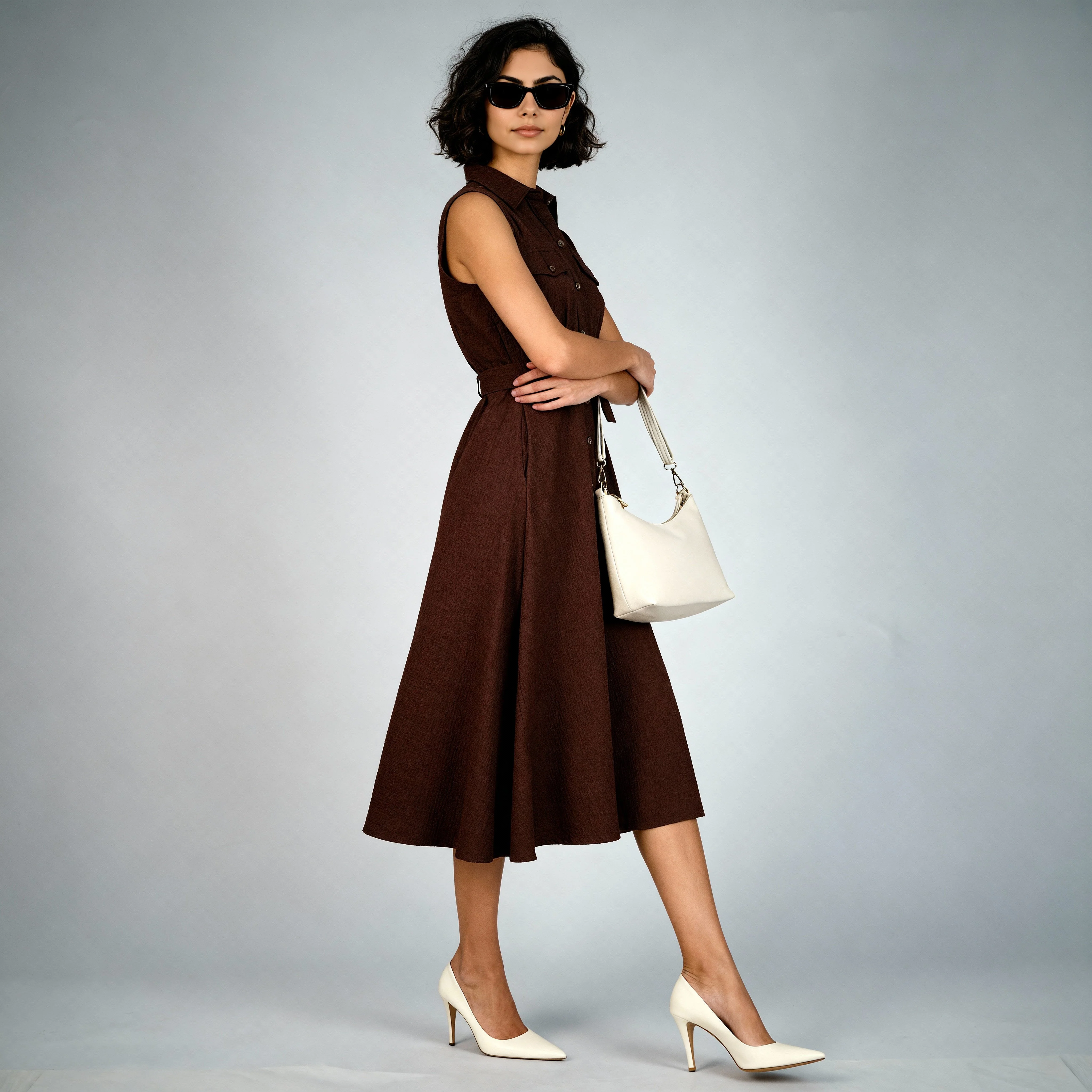 Women Solid Sling Bag - Image 2