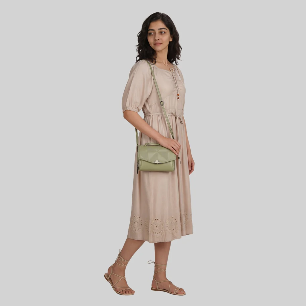 Women Solid Sling Bag - Image 7