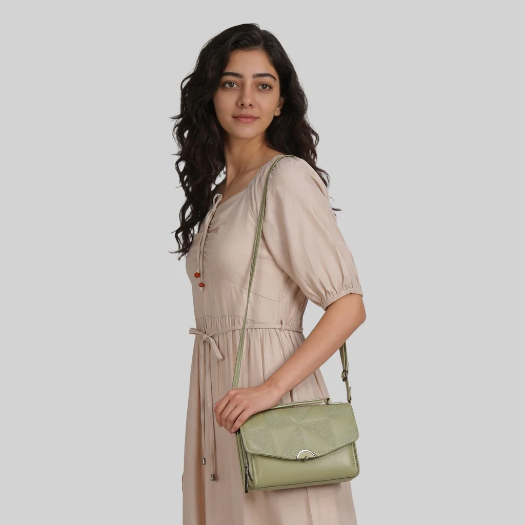 Women Solid Sling Bag - Image 8