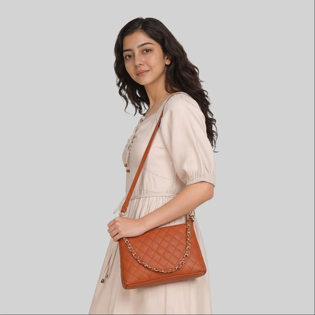 Women Solid Sling Bag - Image 8