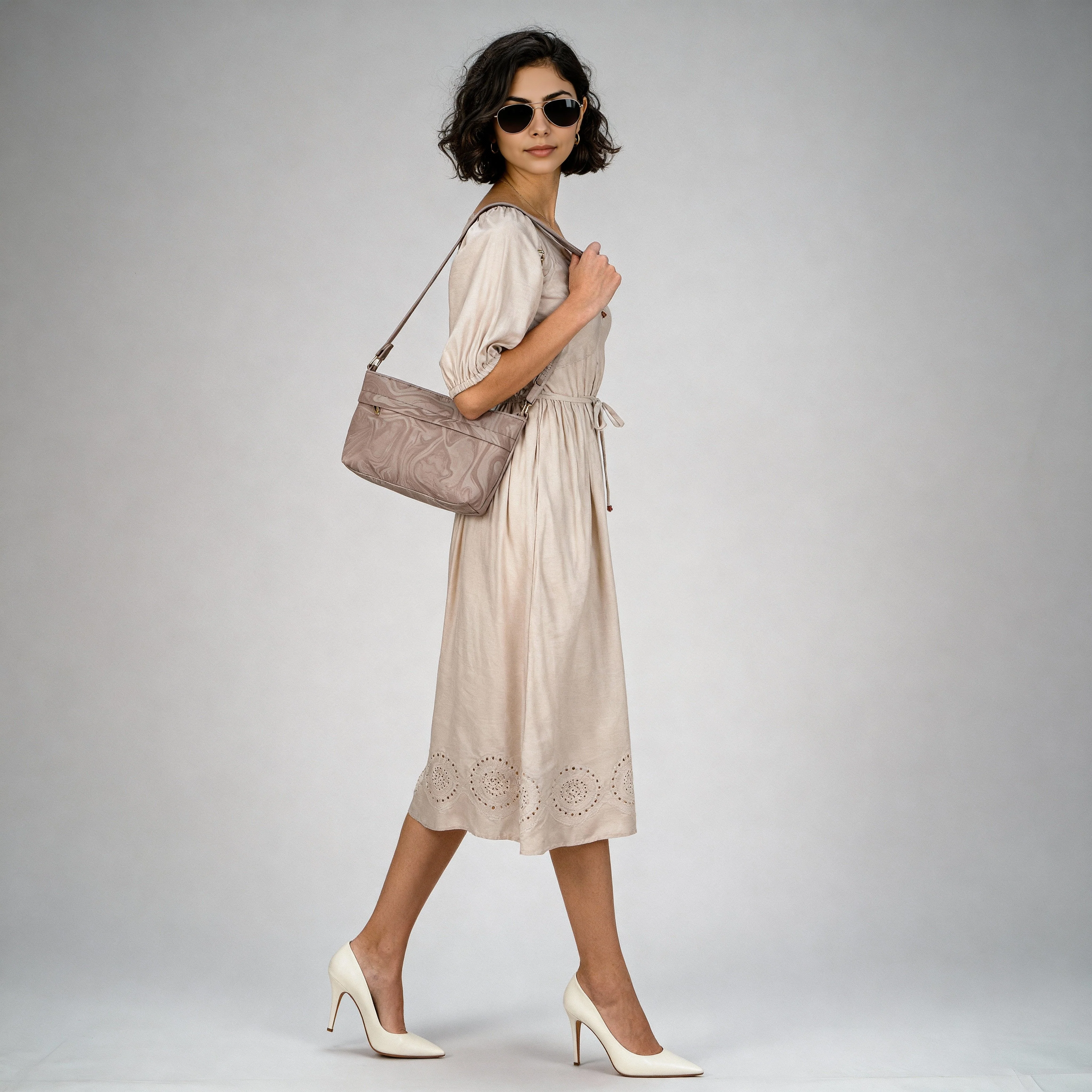 Women Solid Sling Bag