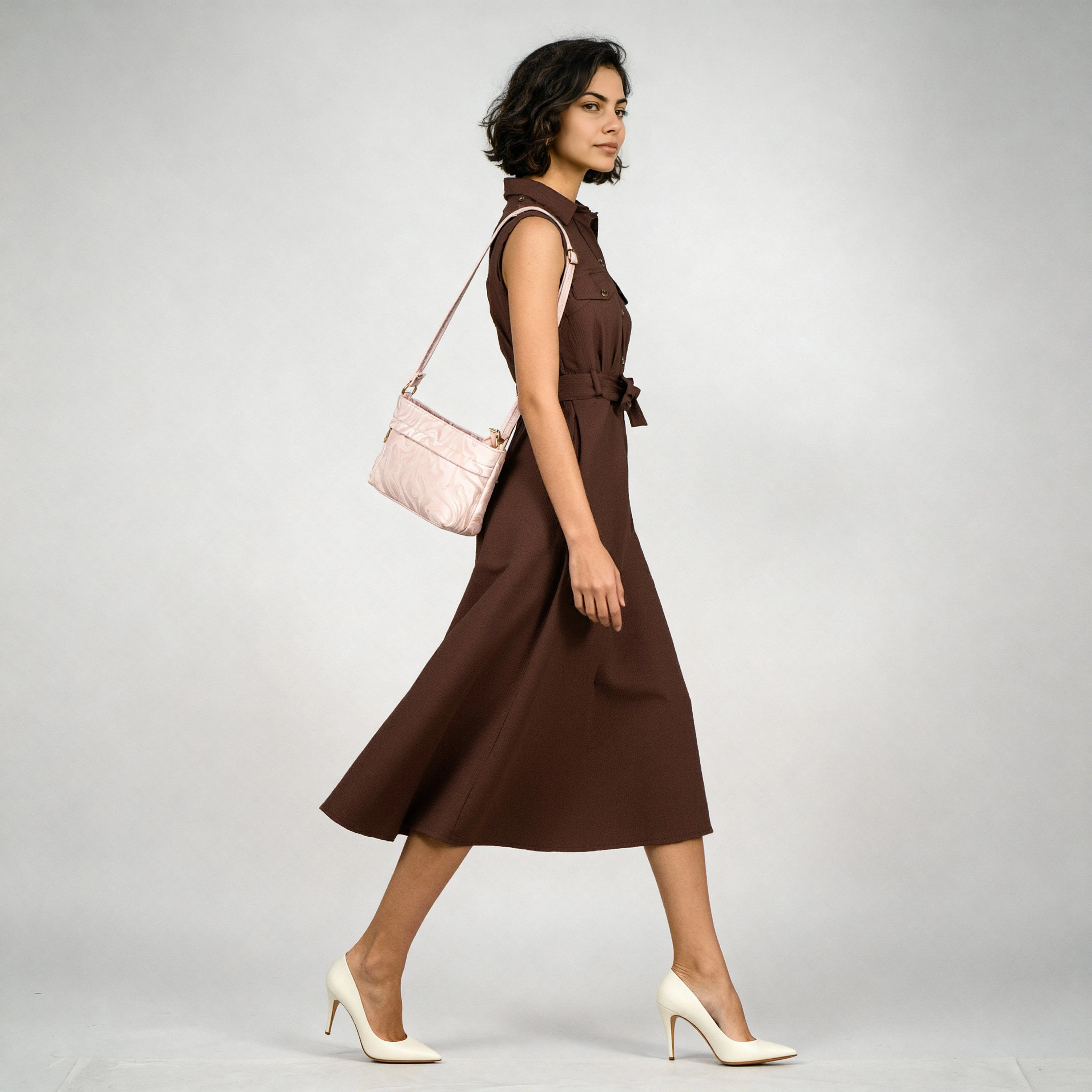 Women Solid Sling Bag - Image 6