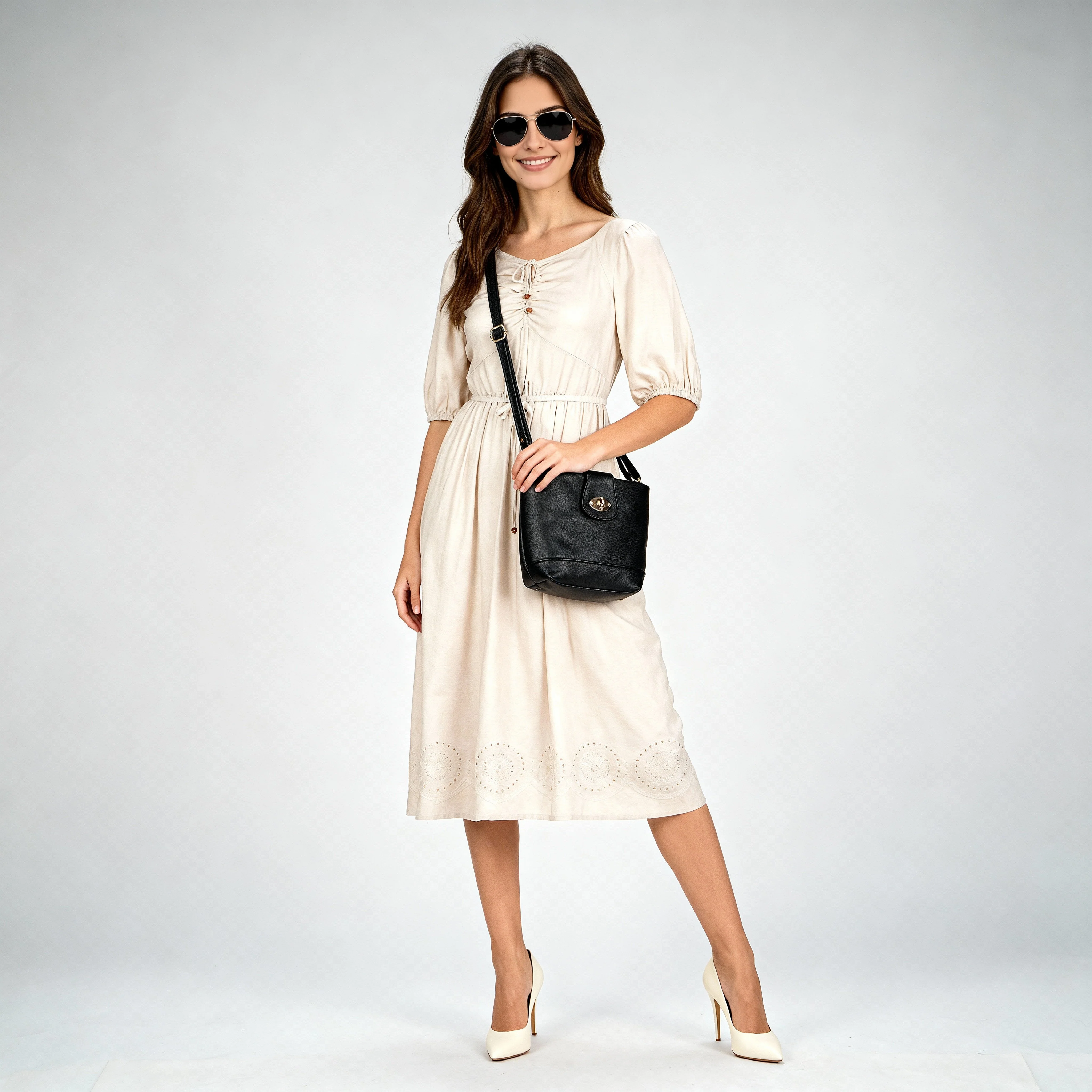 Women Solid Sling Bag - Image 11