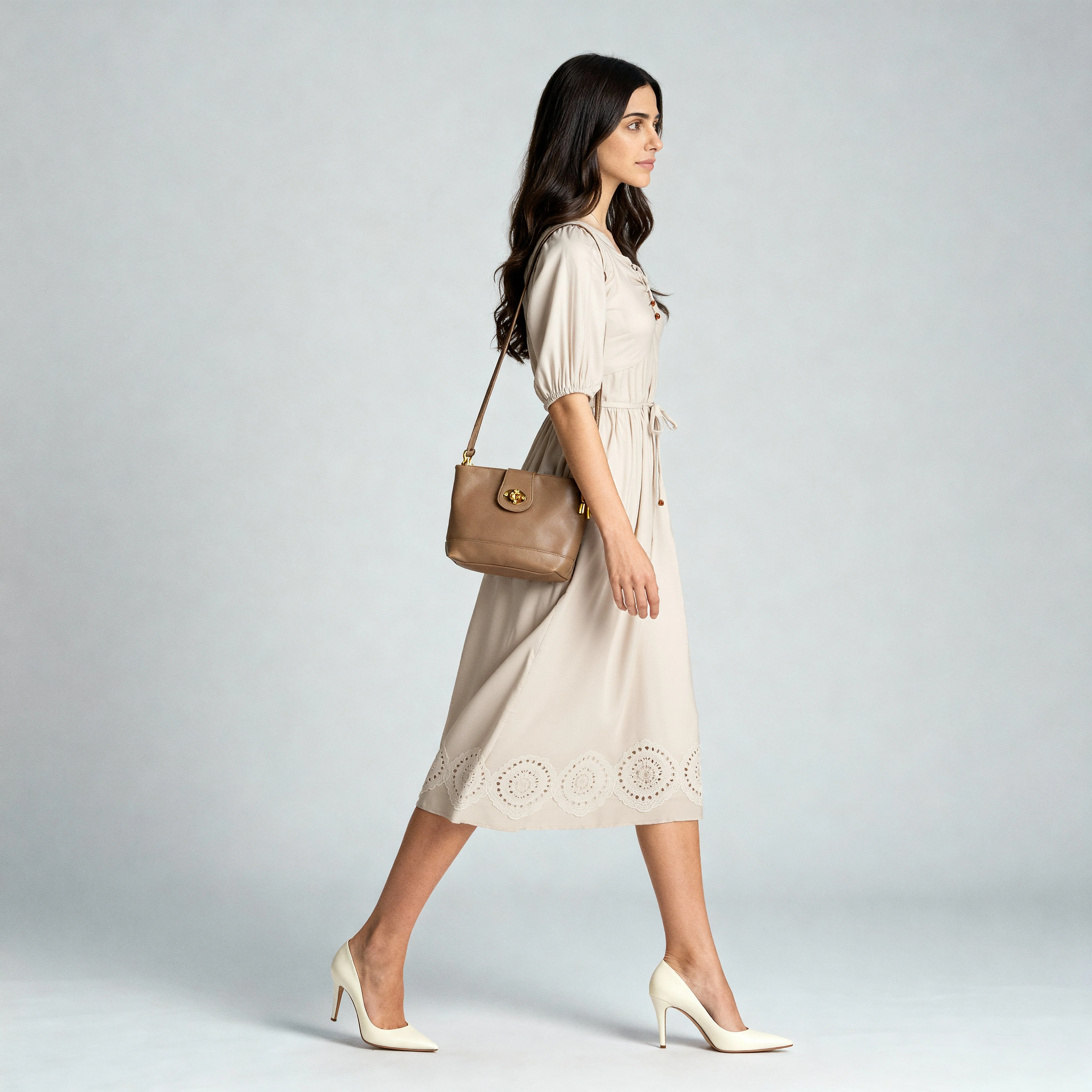 Women Solid Sling Bag - Image 6