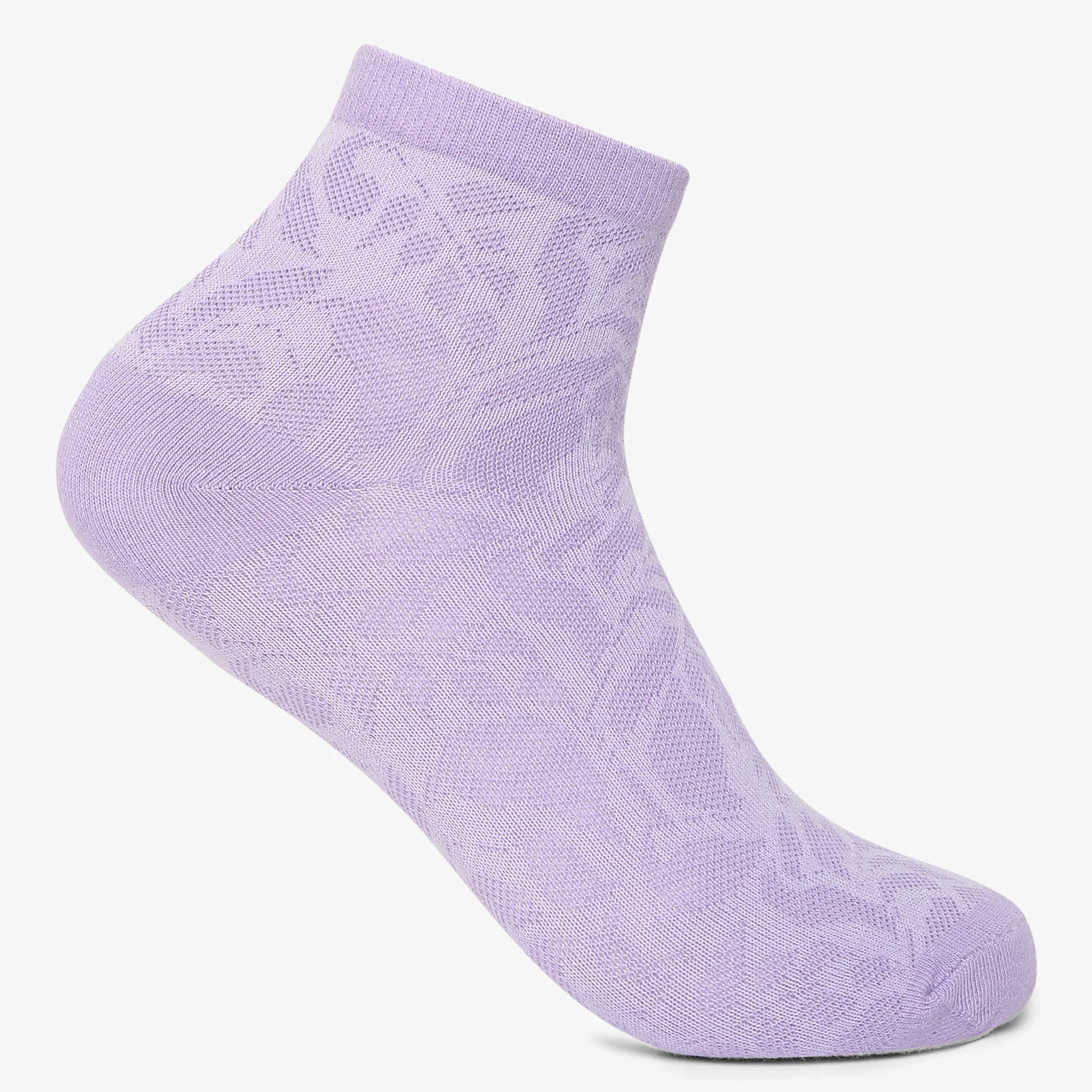 Womens Cotton Polyester Printed Socks (Pack of 2) - Image 5