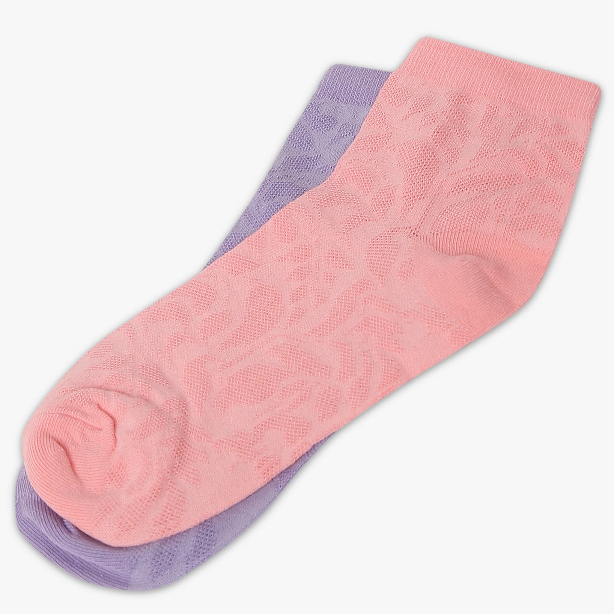 Womens Cotton Polyester Printed Socks (Pack of 2) - Image 8