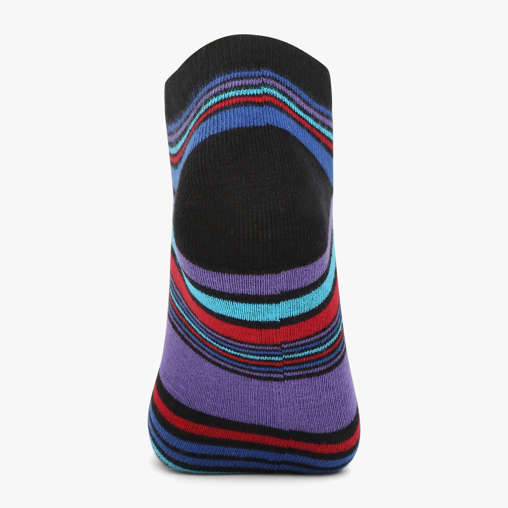 Womens Cotton Striped Socks (Pack of 2) - Image 4
