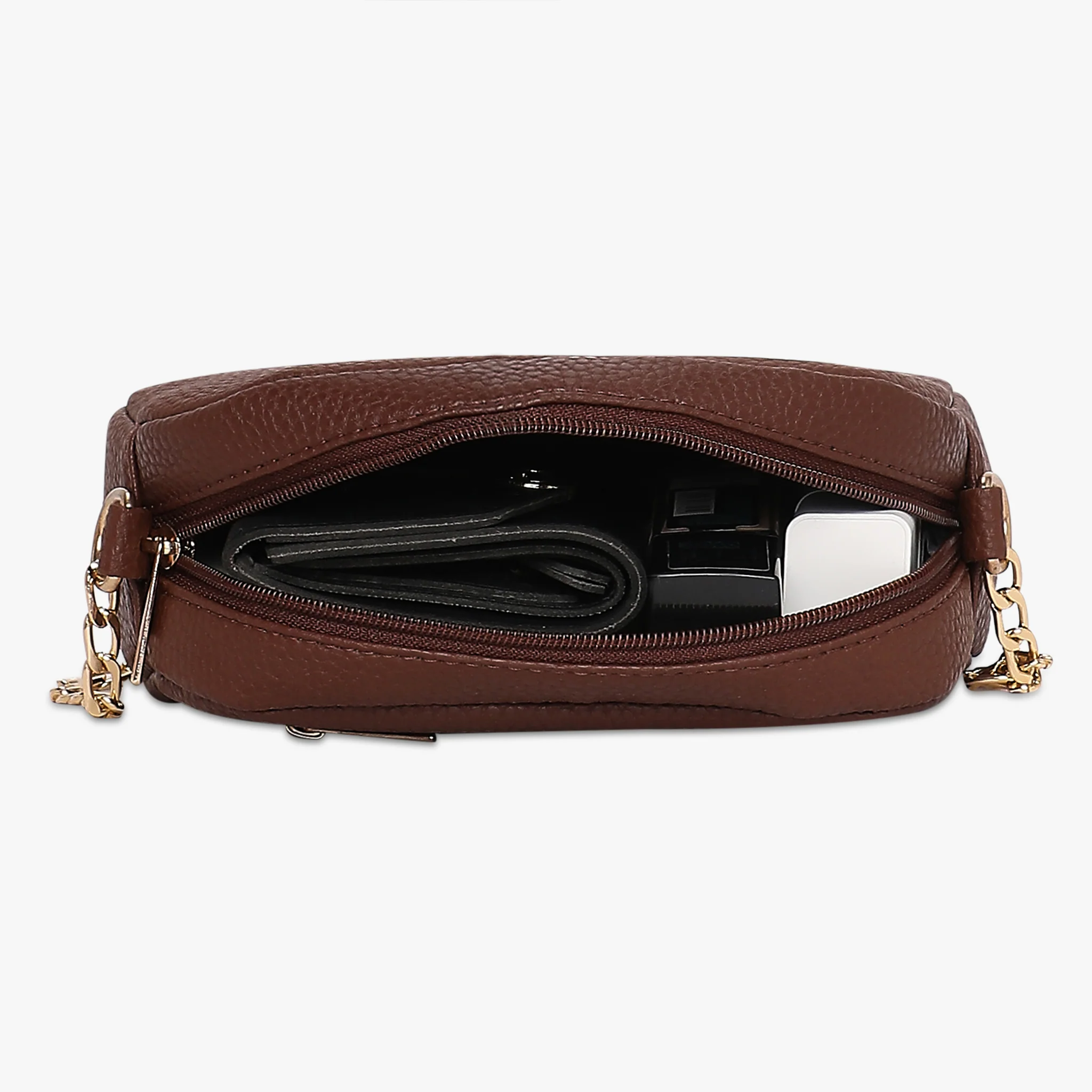 Womens Polyurethane Sling Bag - Image 14