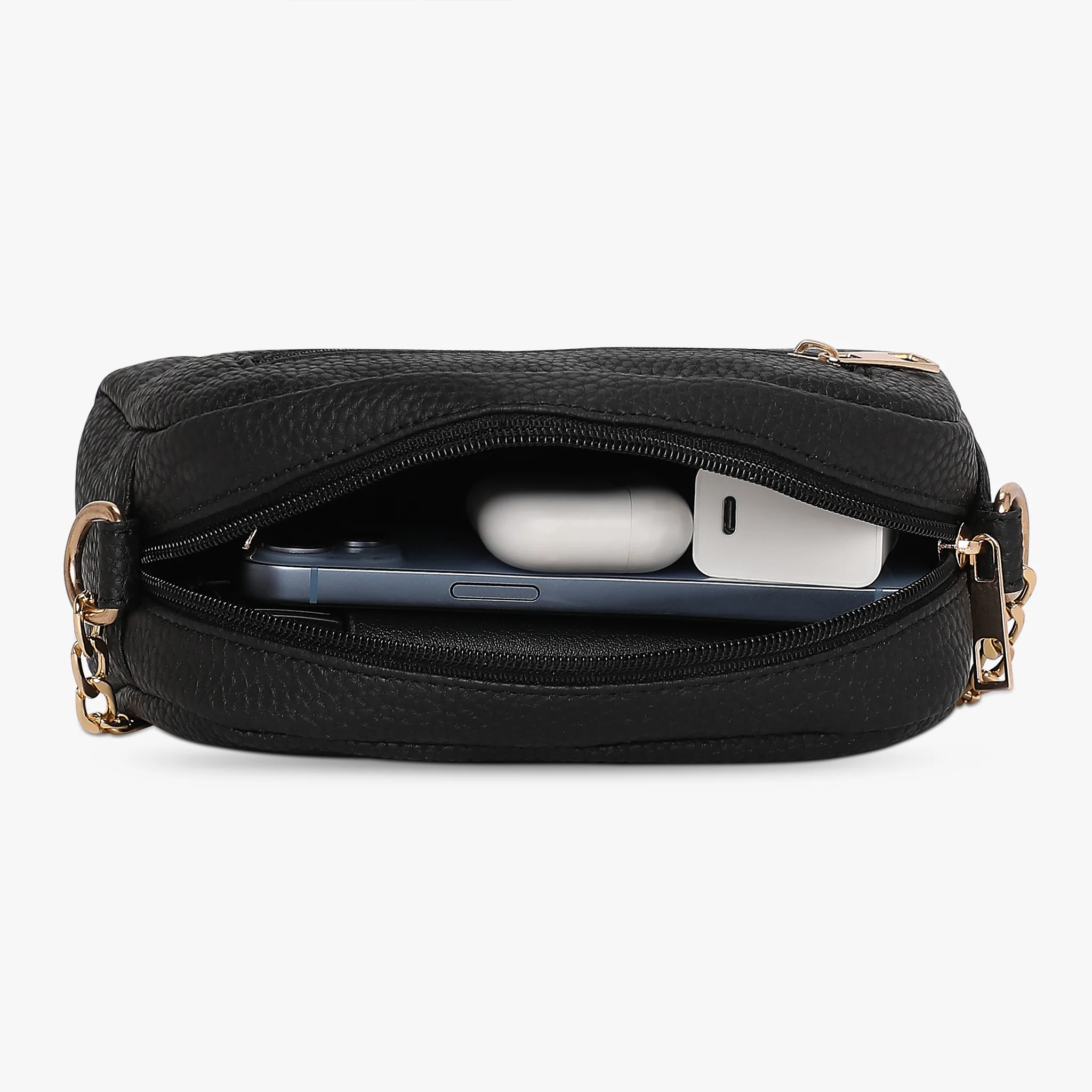 Womens Polyurethane Sling Bag - Image 6