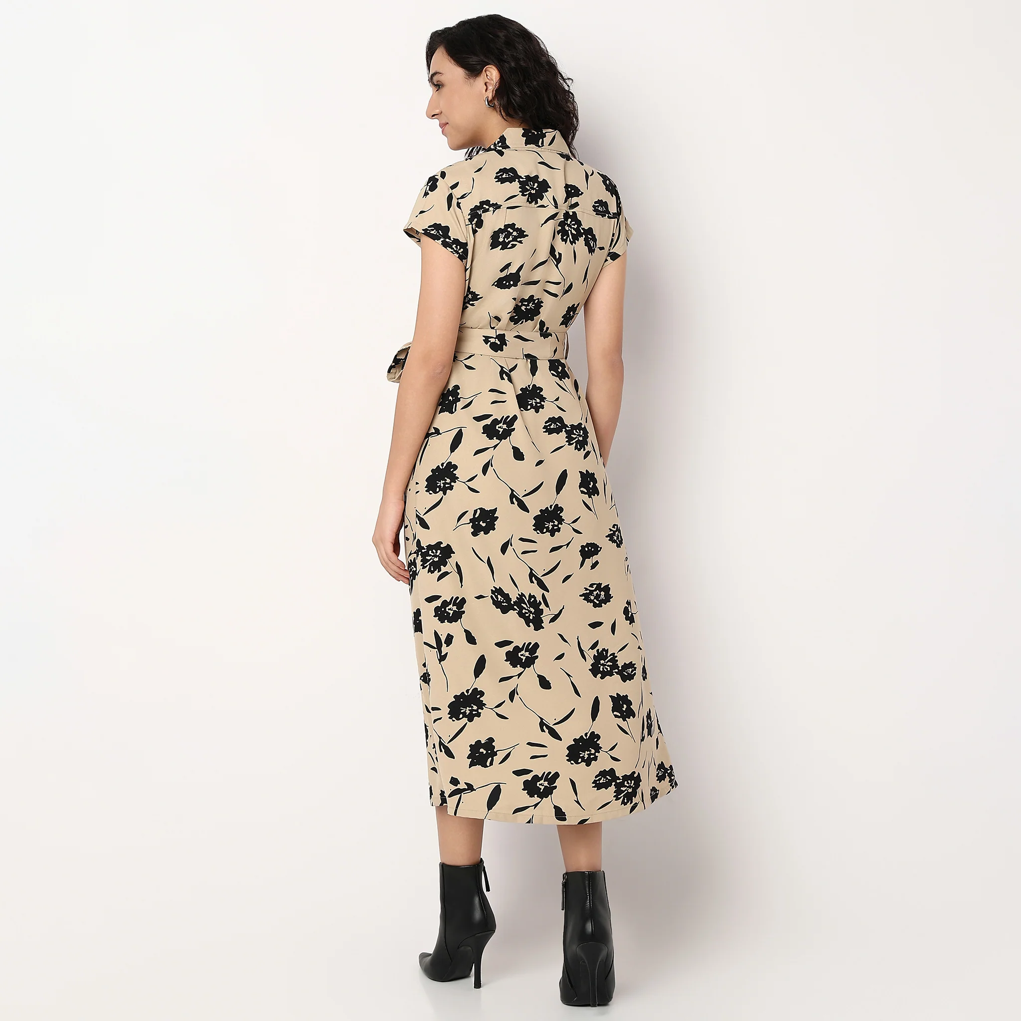 Woven Printed Juliette Dress - Image 3
