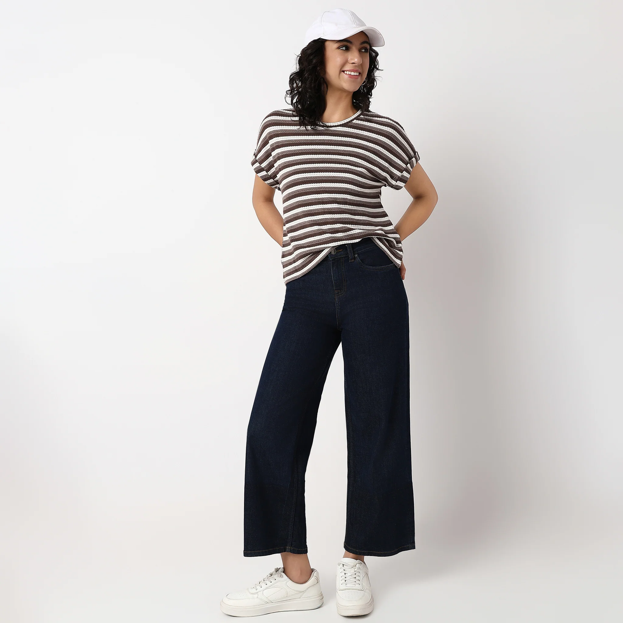 Striped Round Neck Top - Image 6
