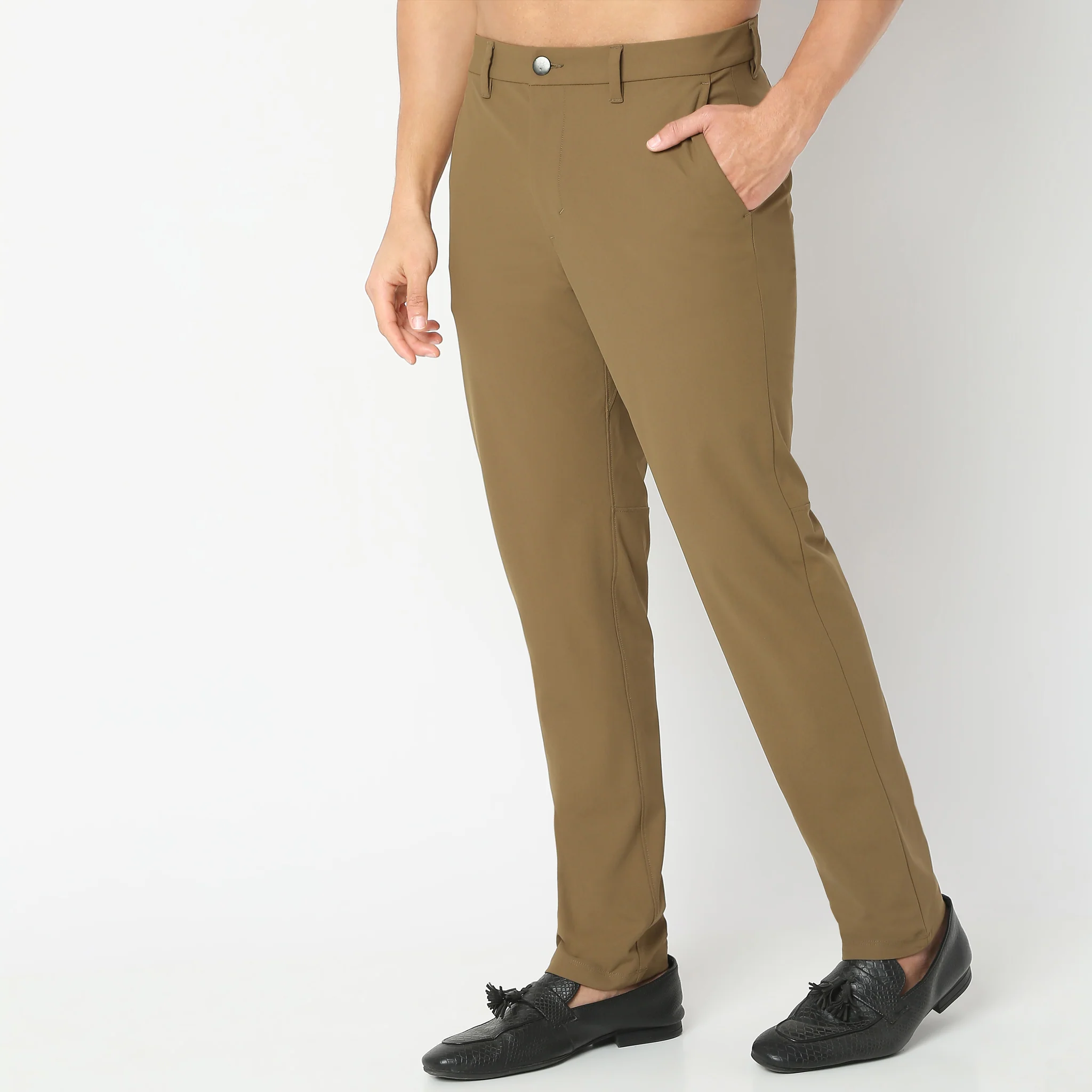 FluidX™ Pants - Wrinkle Free 4-Way Stretch made With exclusive CIEM®- Mid Rise Ankle Length - Image 10