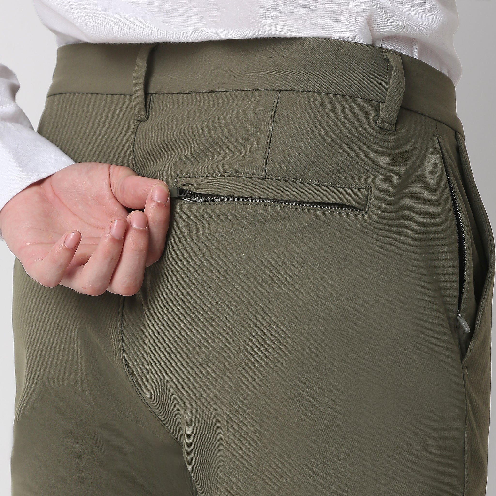 FluidX™ Pants - Wrinkle Free 4-Way Stretch made With exclusive CIEM®- Mid Rise Ankle Length - Image 28