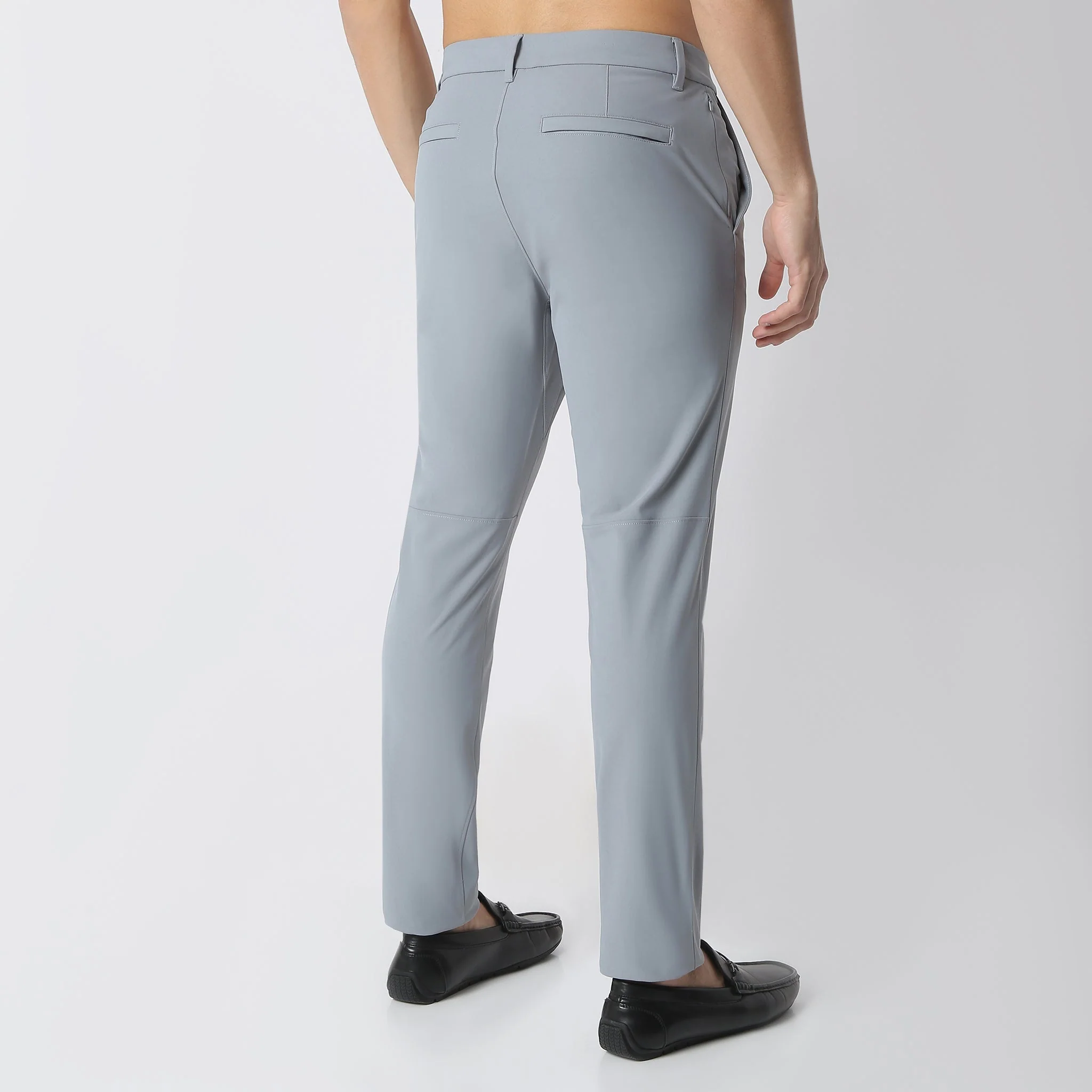 FluidX™ Pants - Wrinkle Free 4-Way Stretch made With exclusive CIEM®- Mid Rise Ankle Length - Image 3