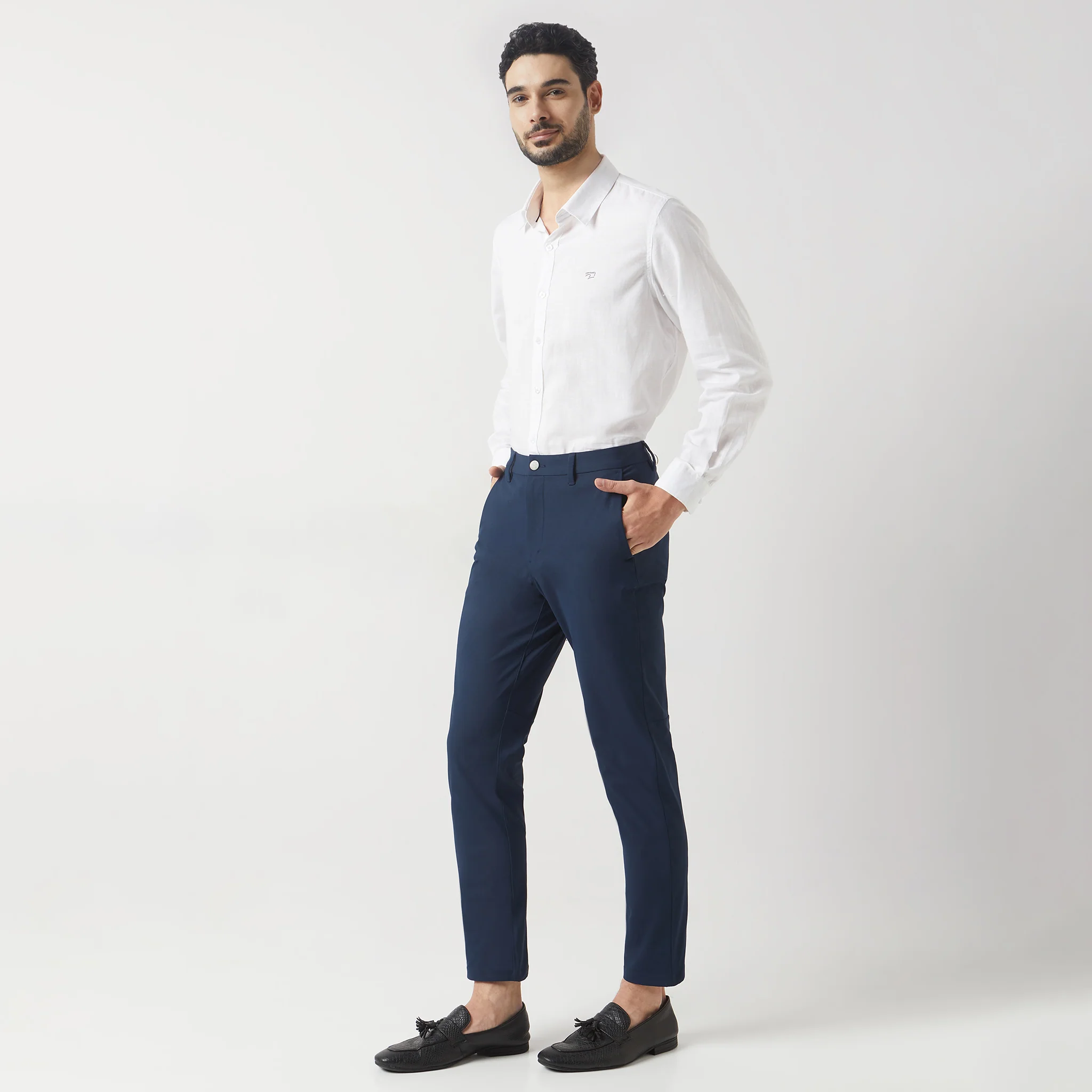 FluidX™ Pants - Wrinkle Free 4-Way Stretch made With exclusive CIEM®- Mid Rise Ankle Length - Image 32