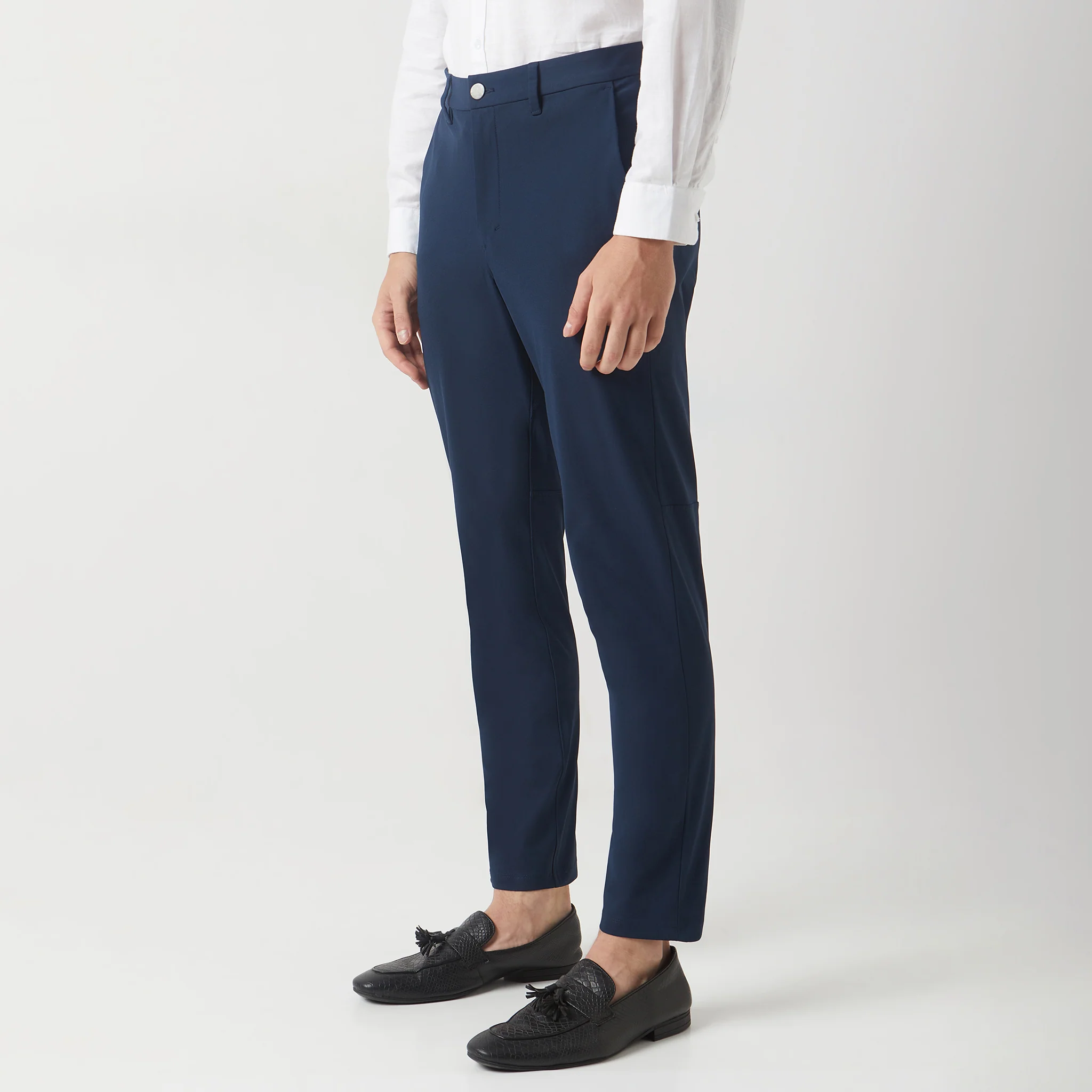 FluidX™ Pants - Wrinkle Free 4-Way Stretch made With exclusive CIEM®- Mid Rise Ankle Length - Image 33