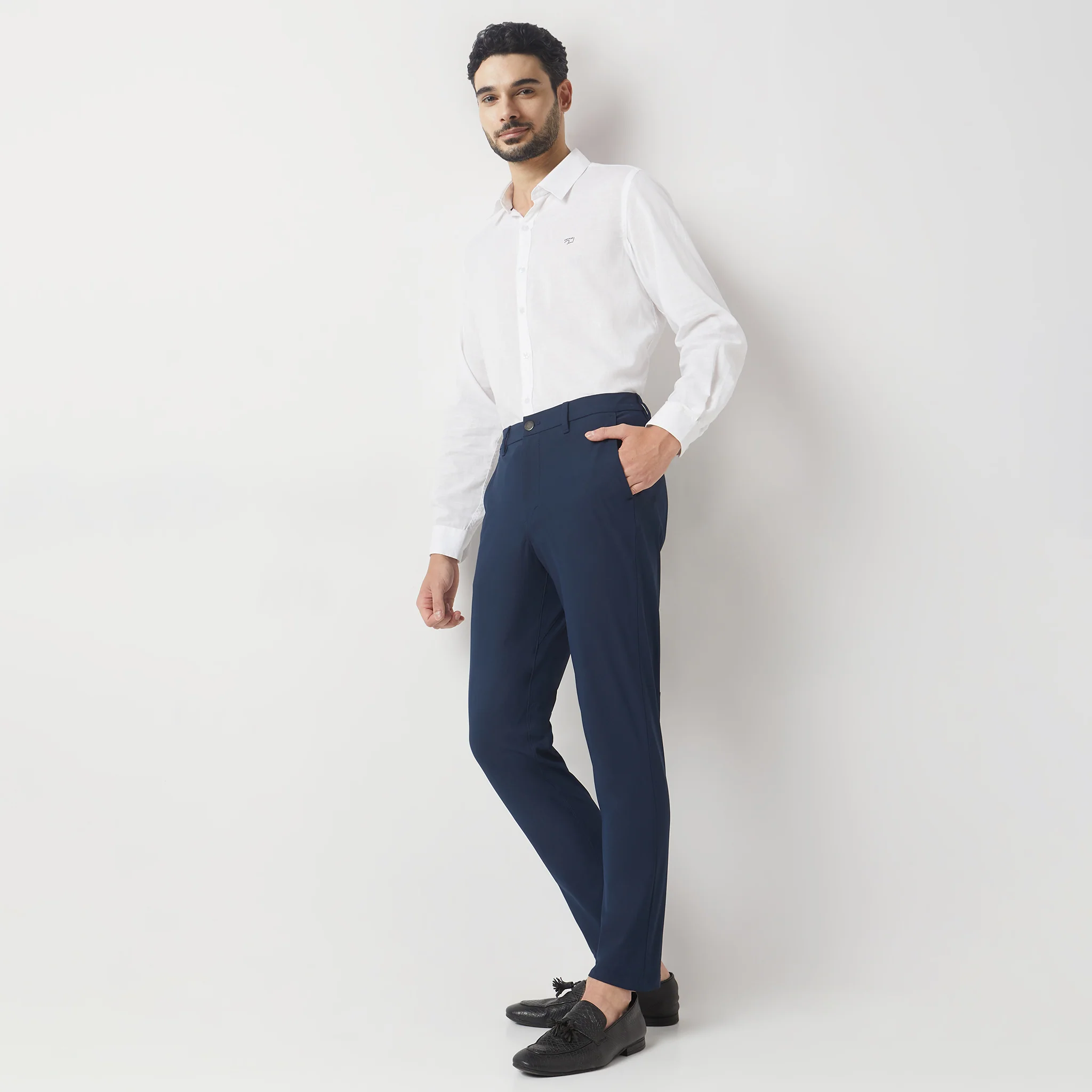 FluidX™ Pants - Wrinkle Free 4-Way Stretch made With exclusive CIEM®- Mid Rise Ankle Length - Image 35