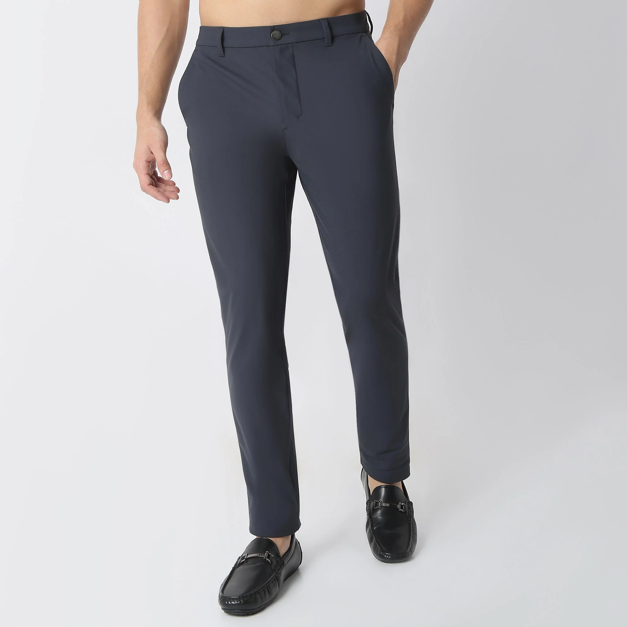 FluidX™ Pants - Wrinkle Free 4-Way Stretch made With exclusive CIEM®- Mid Rise Ankle Length - Image 46