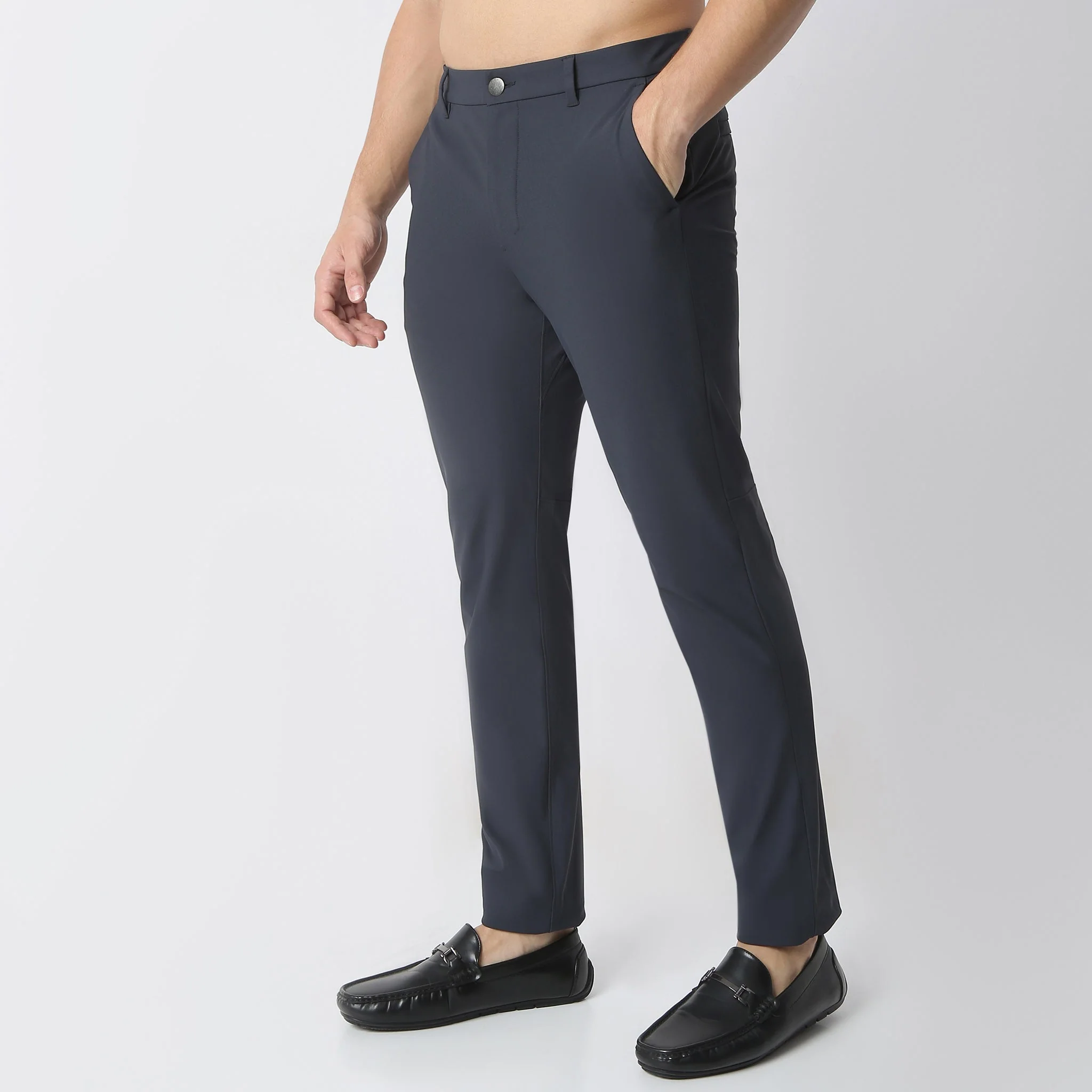 FluidX™ Pants - Wrinkle Free 4-Way Stretch made With exclusive CIEM®- Mid Rise Ankle Length - Image 49