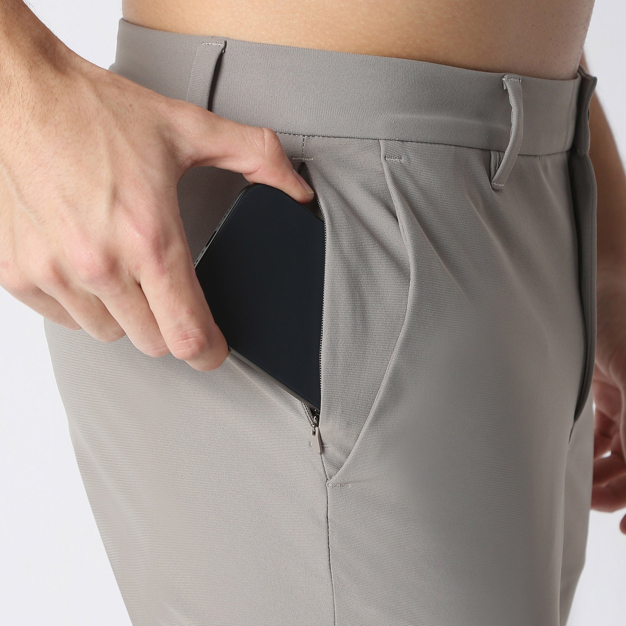 FluidX™ Pants - Wrinkle Free 4-Way Stretch made With exclusive CIEM®- Mid Rise Ankle Length - Image 55