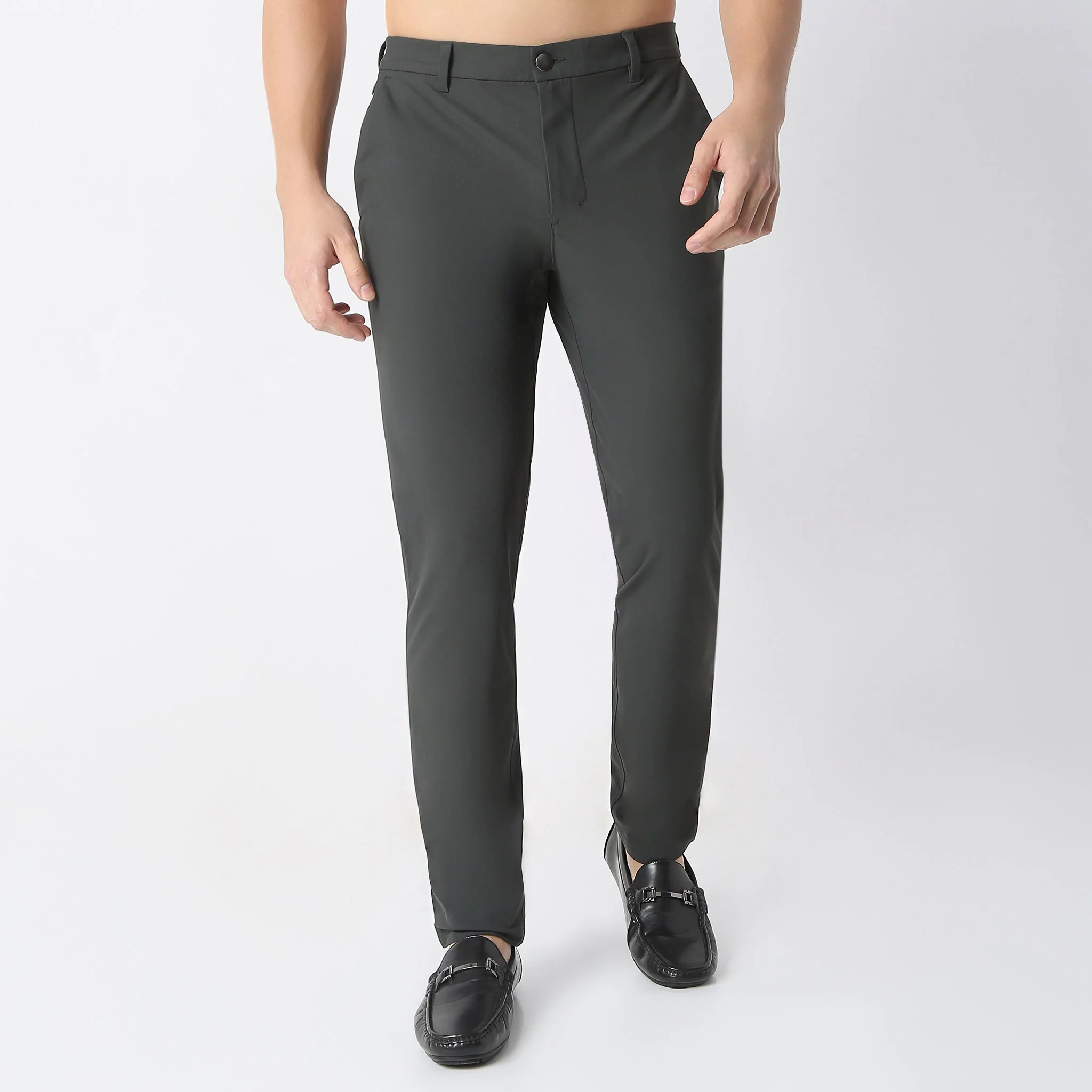 FluidX™ Pants - Wrinkle Free 4-Way Stretch made With exclusive CIEM®- Mid Rise Ankle Length - Image 60