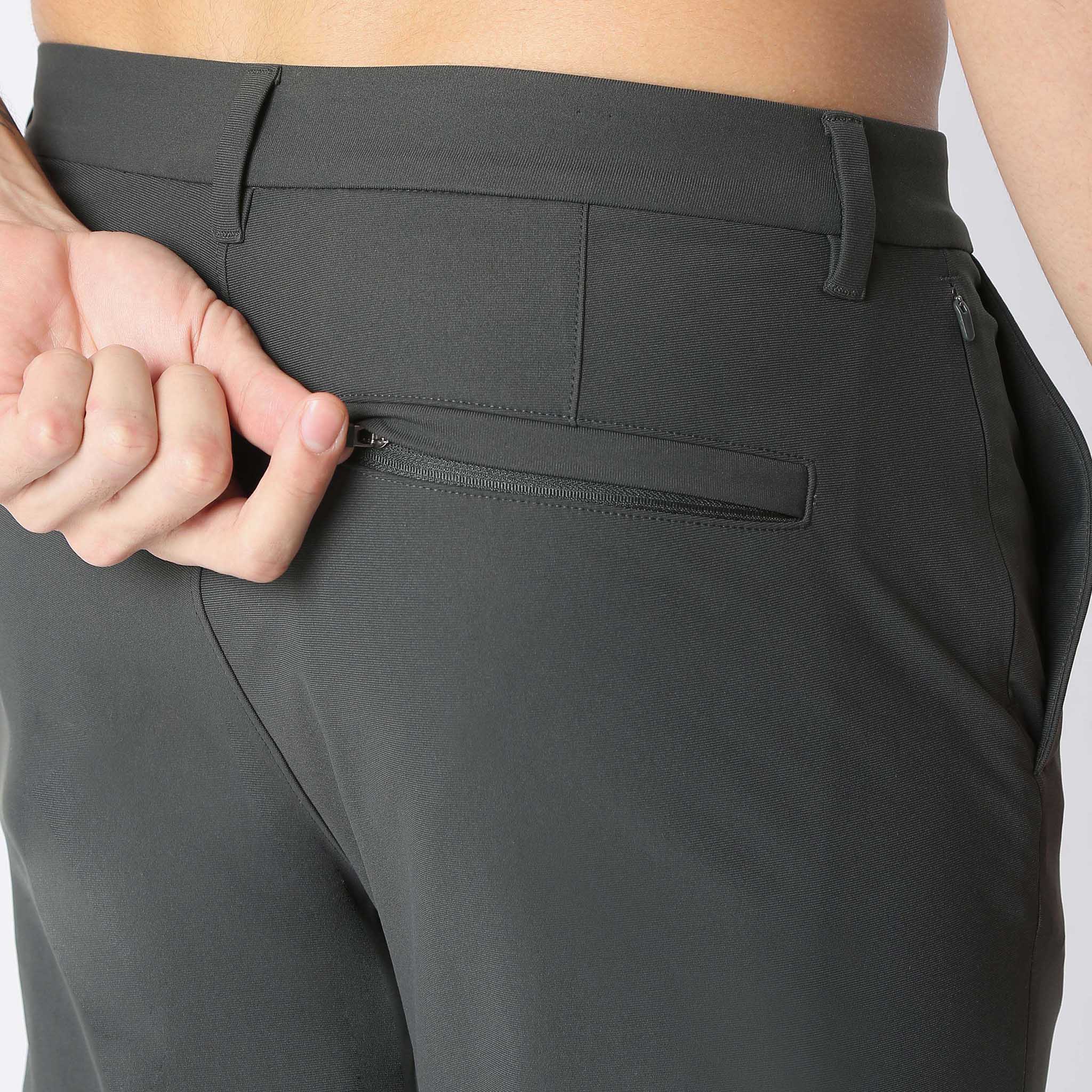 FluidX™ Pants - Wrinkle Free 4-Way Stretch made With exclusive CIEM®- Mid Rise Ankle Length - Image 64
